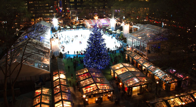 O maravilhoso natal de NY - The Pond