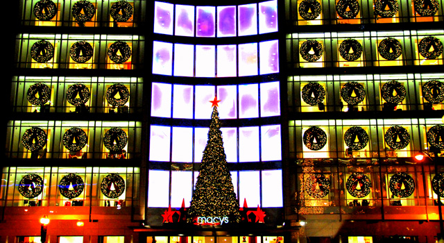 O maravilhoso natal de NY - Macys